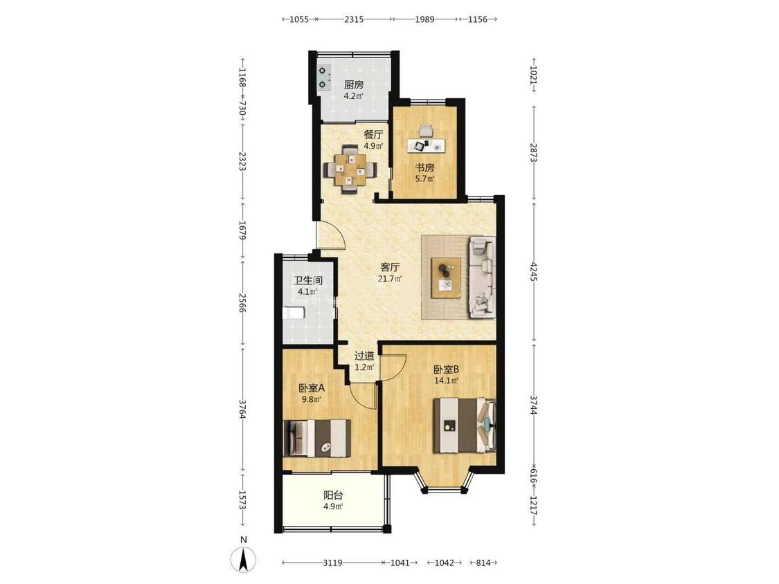 整租·飞虹新村