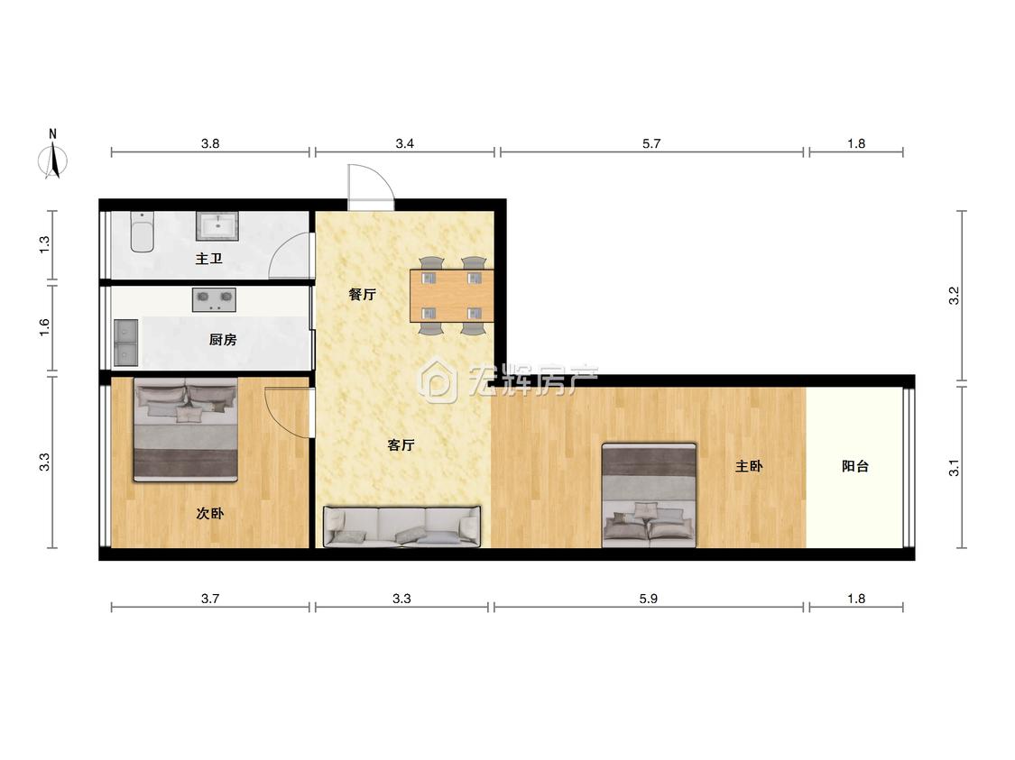 整租·金鹏小区