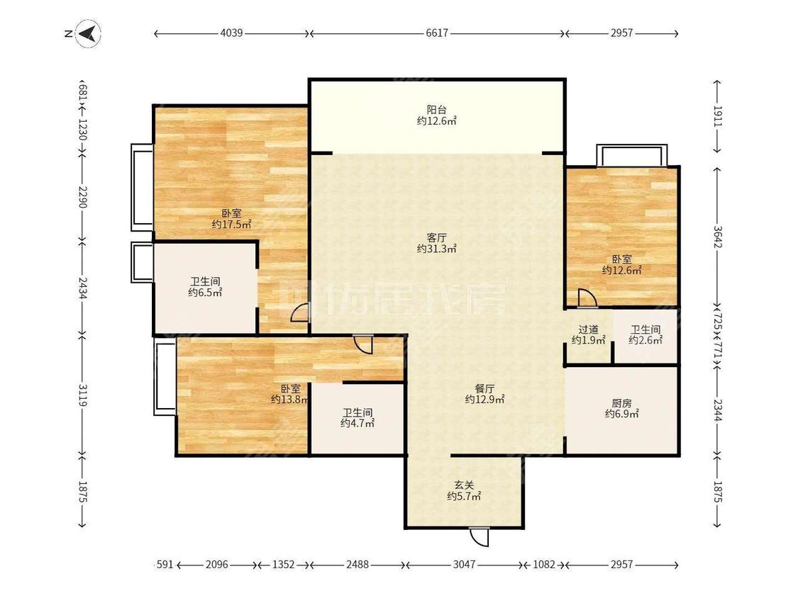 整租·华润中心润府
