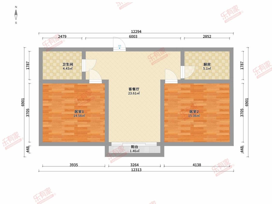 整租·宏都新城