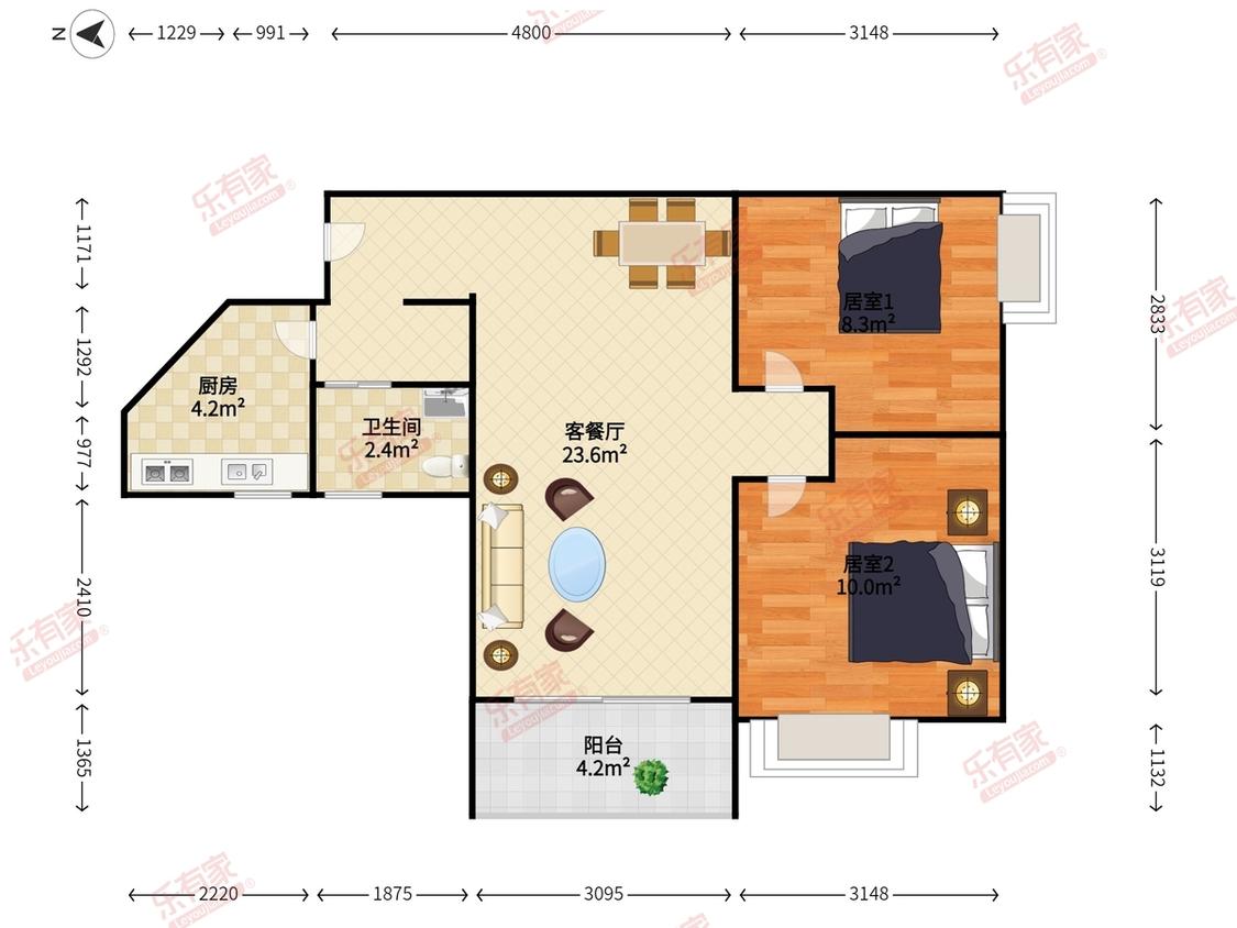 整租·嘉宝田花园