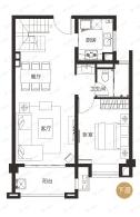 3室3厅3卫建面138平户型图