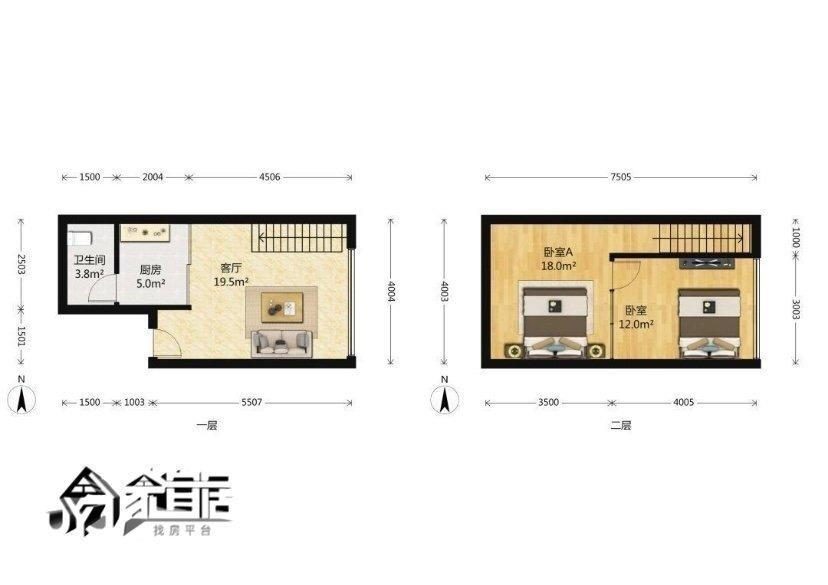 整租·江海万达广场