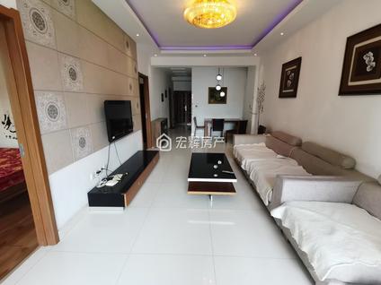 城关万达大润发整租 中广宜景湾2室2厅/106平/低楼层