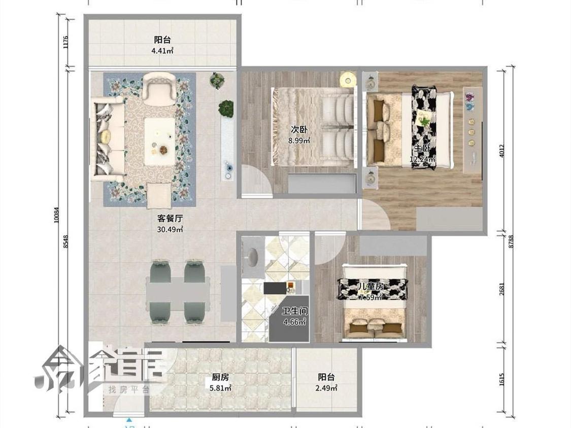 整租·财富海景