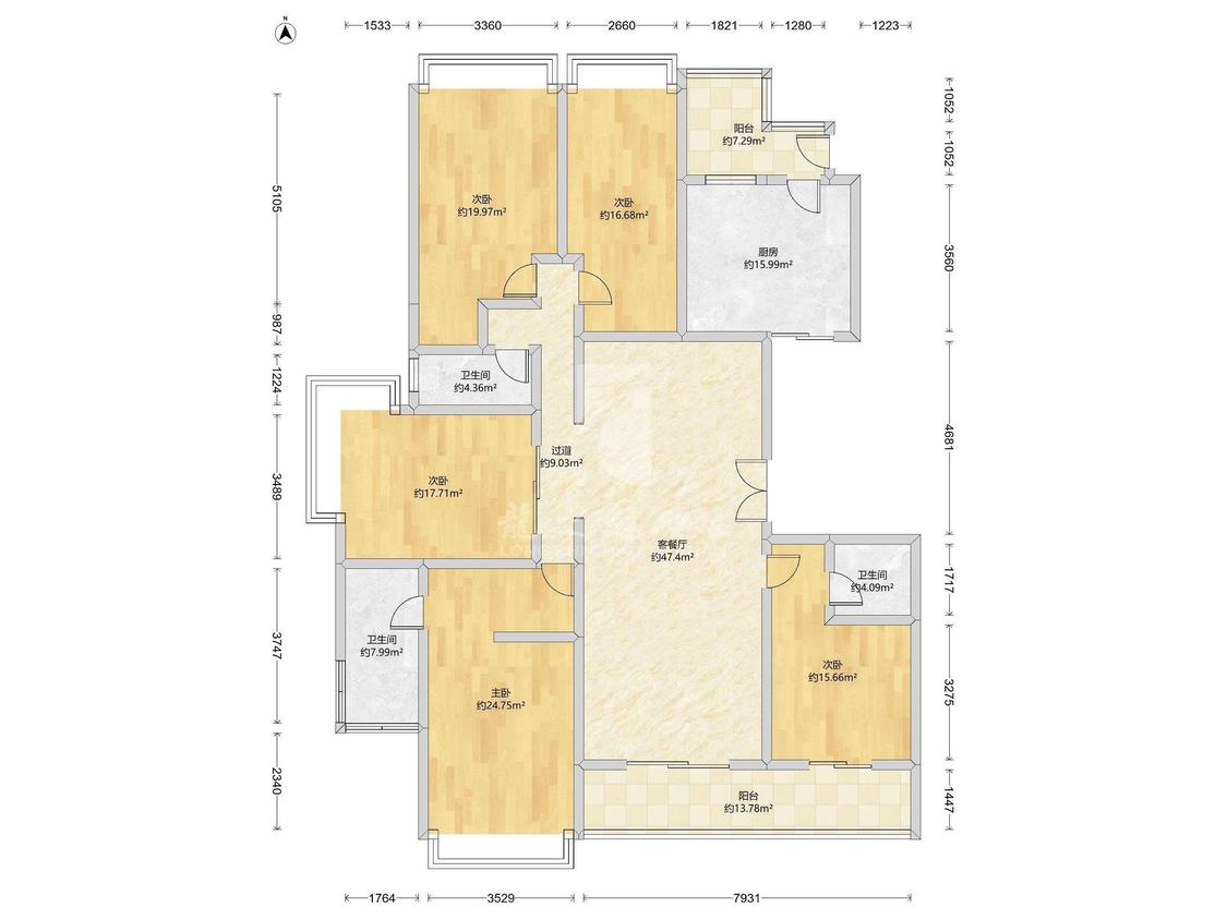 整租·美的广场(擎峰)