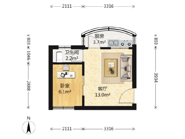 整租·樱花园(二区)