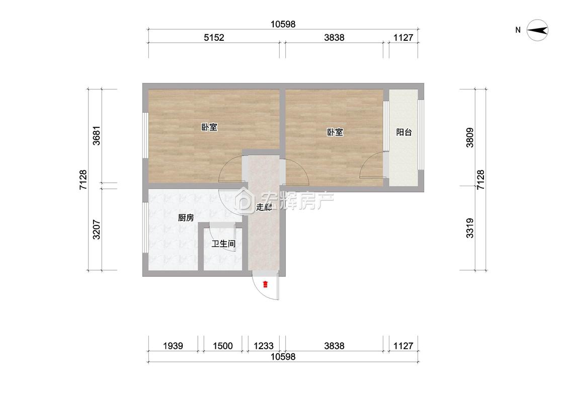 整租·火电公司家属院