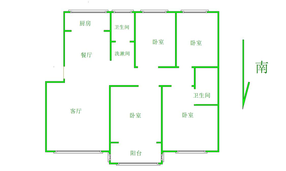 整租·上阳花园(西工)