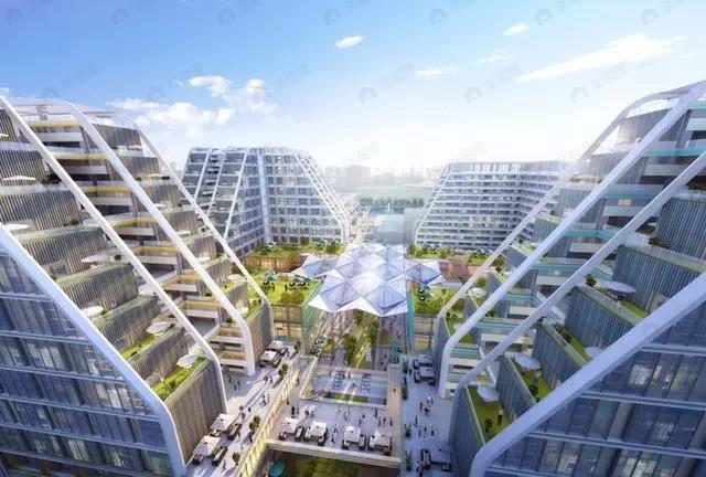 西安国际美术城效果图