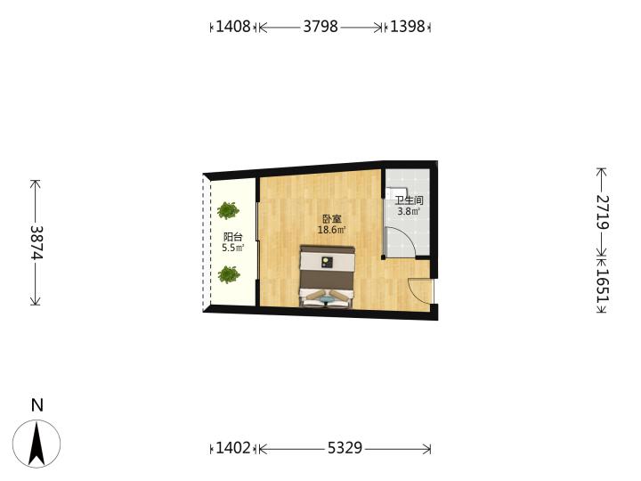 整租·秋谷南迪苑