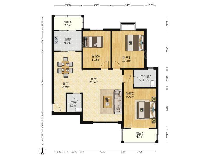 整租·曲江海天华庭