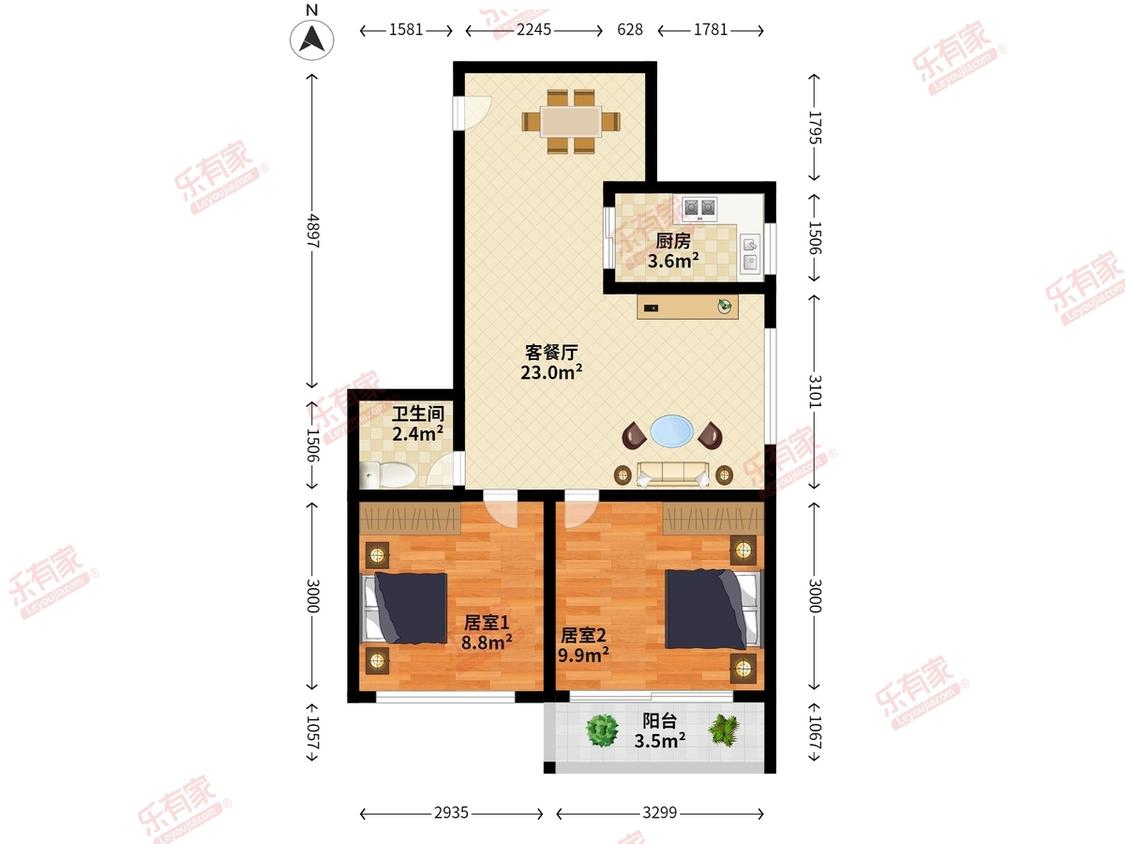 整租·君悦豪庭(二三期)