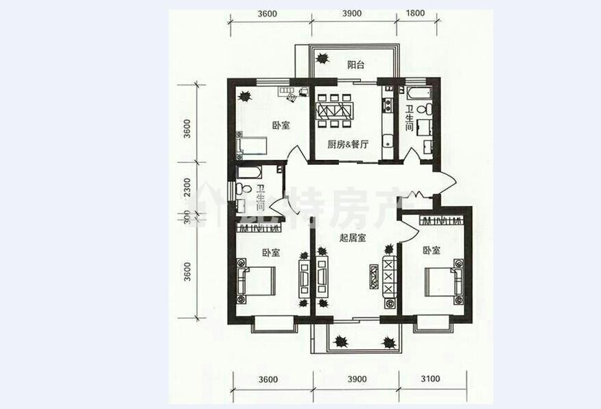 整租·工人新村(海陵)