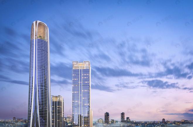 江北嘴国际金融中心效果图