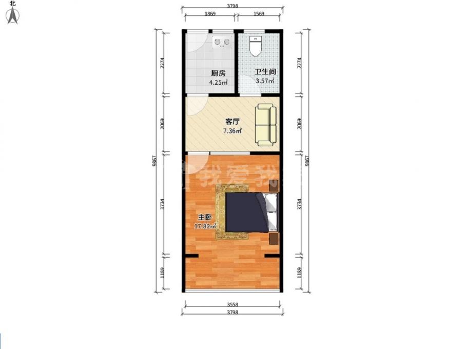 整租·汇成苑一村