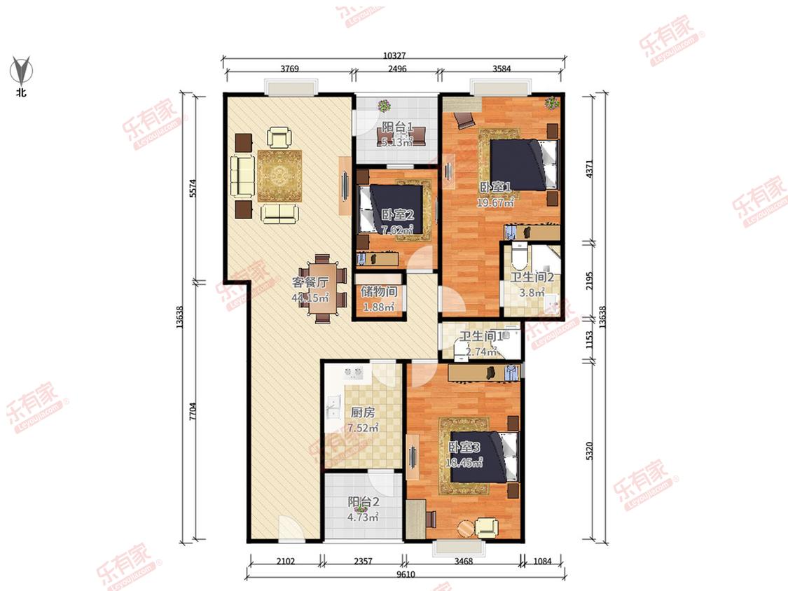 整租·中天国际花园