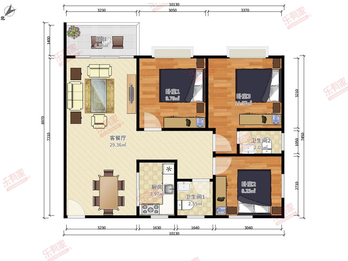 整租·保利中宇花园