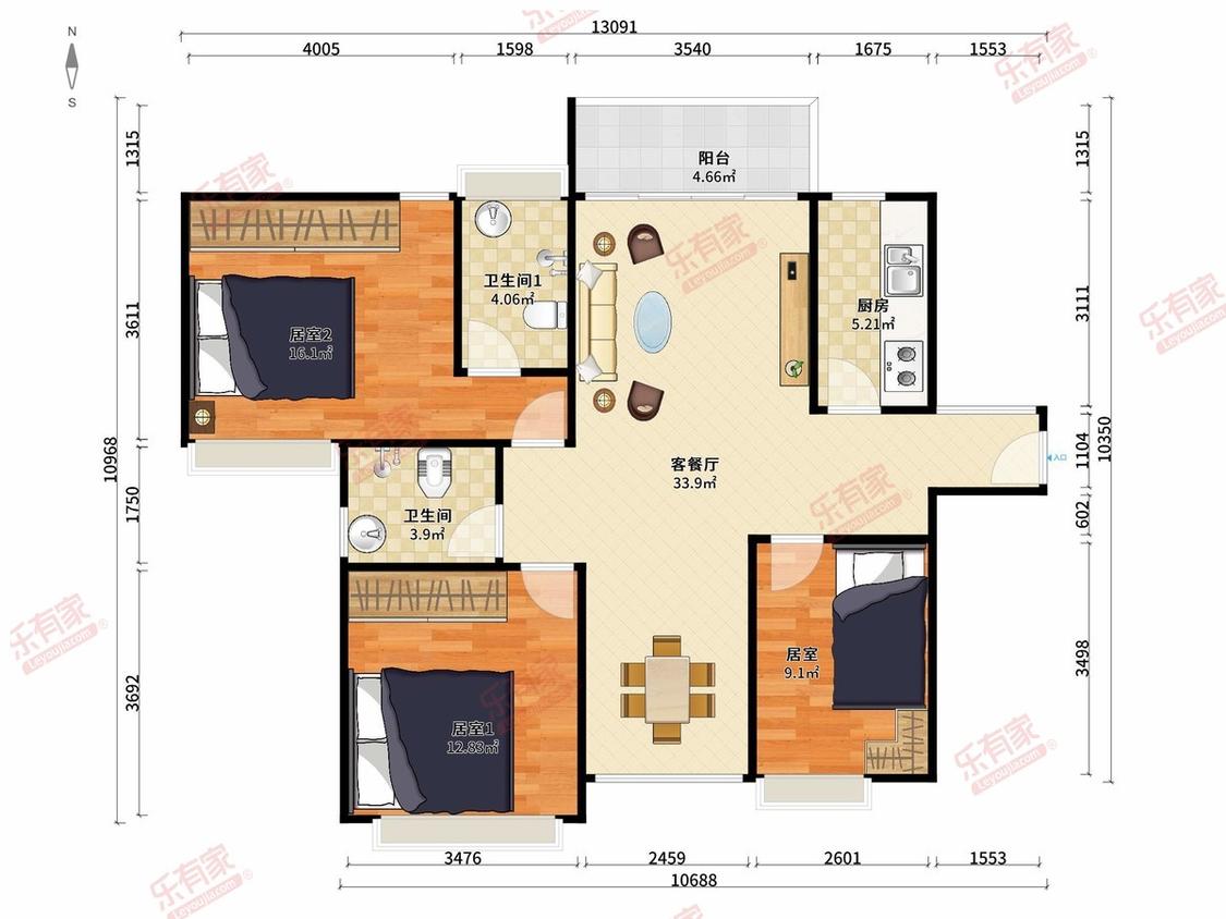 整租·益丞国际广场