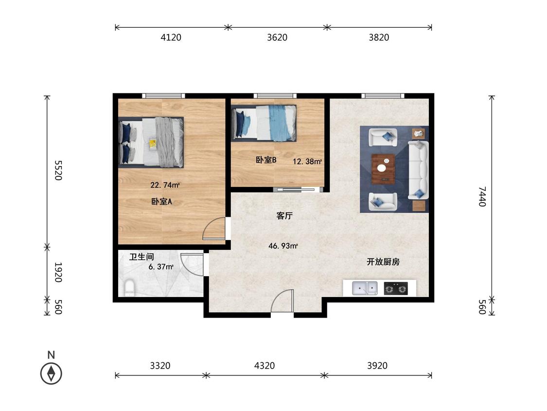 整租·建外SOHO(东区)