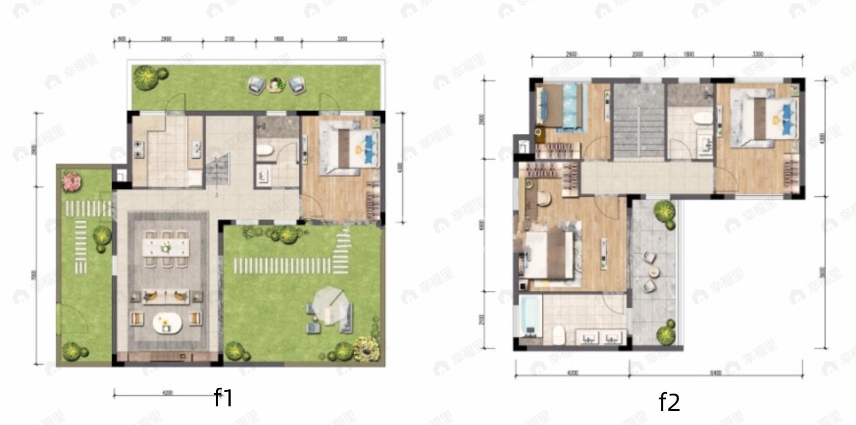 港中旅海泉湾4室2厅3卫户型图