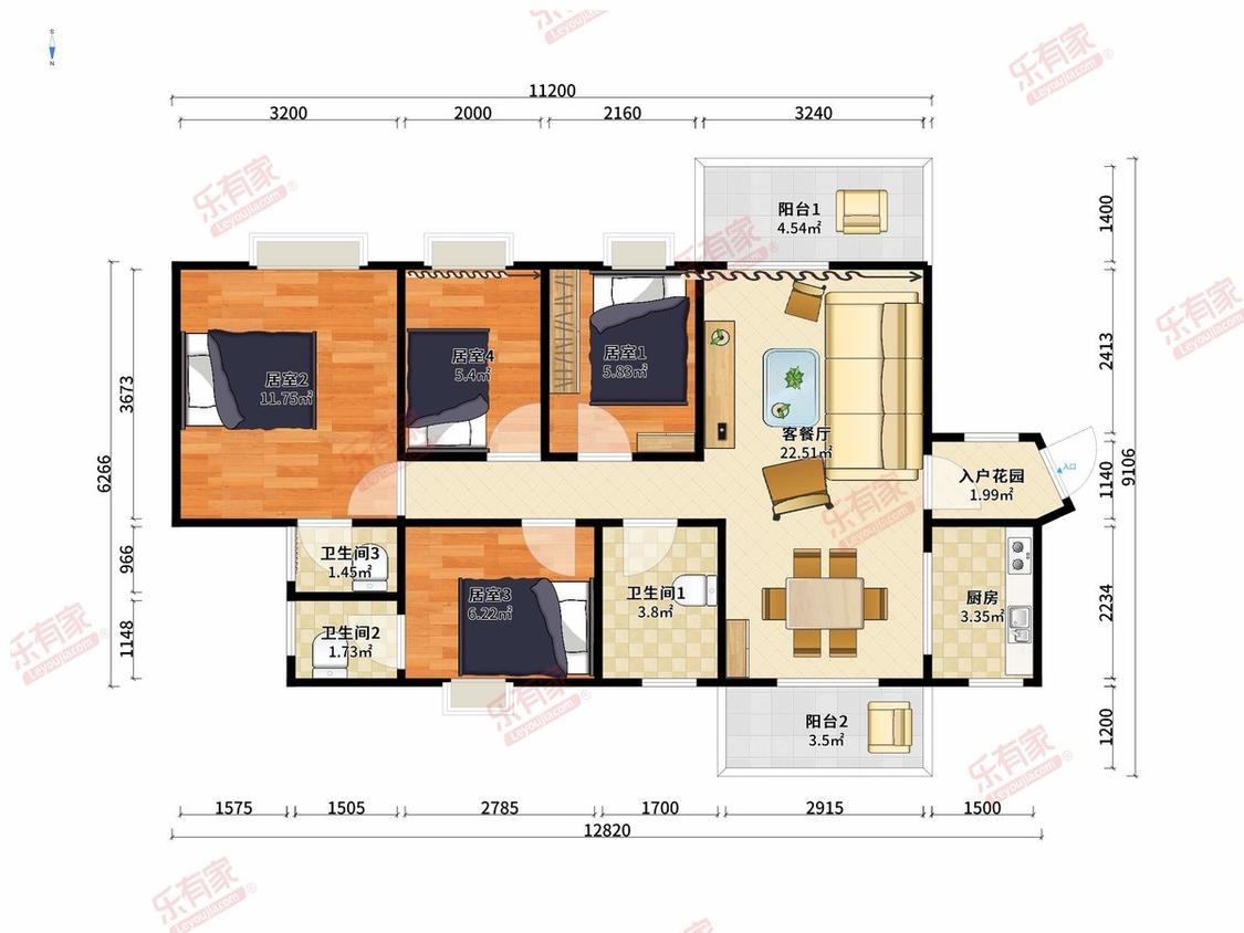 整租·名门壹号