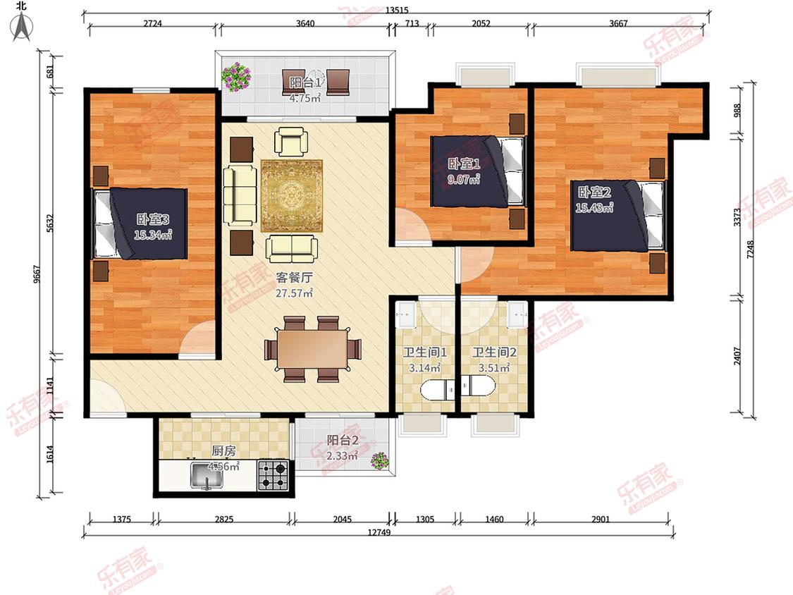 整租·祥利上城