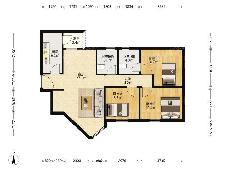 整租·海景大厦