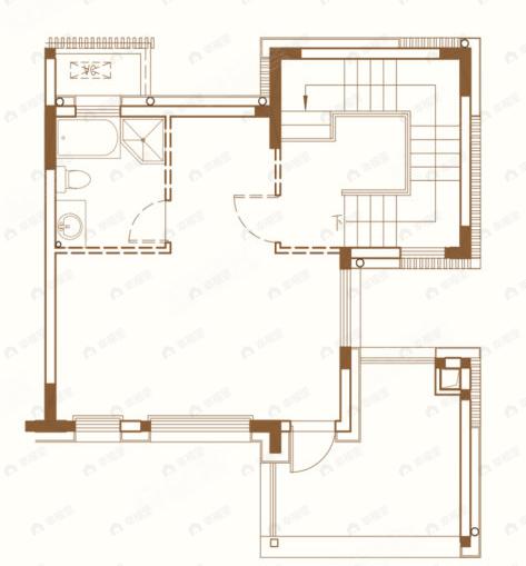 融信海月江潮6室2厅4卫户型图