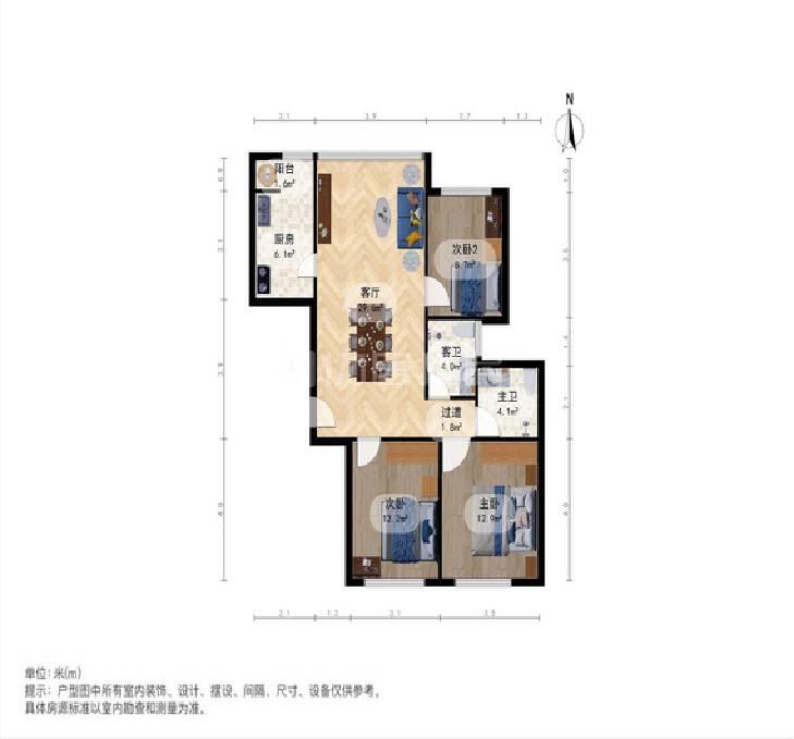 整租·世纪城(晴雪园)