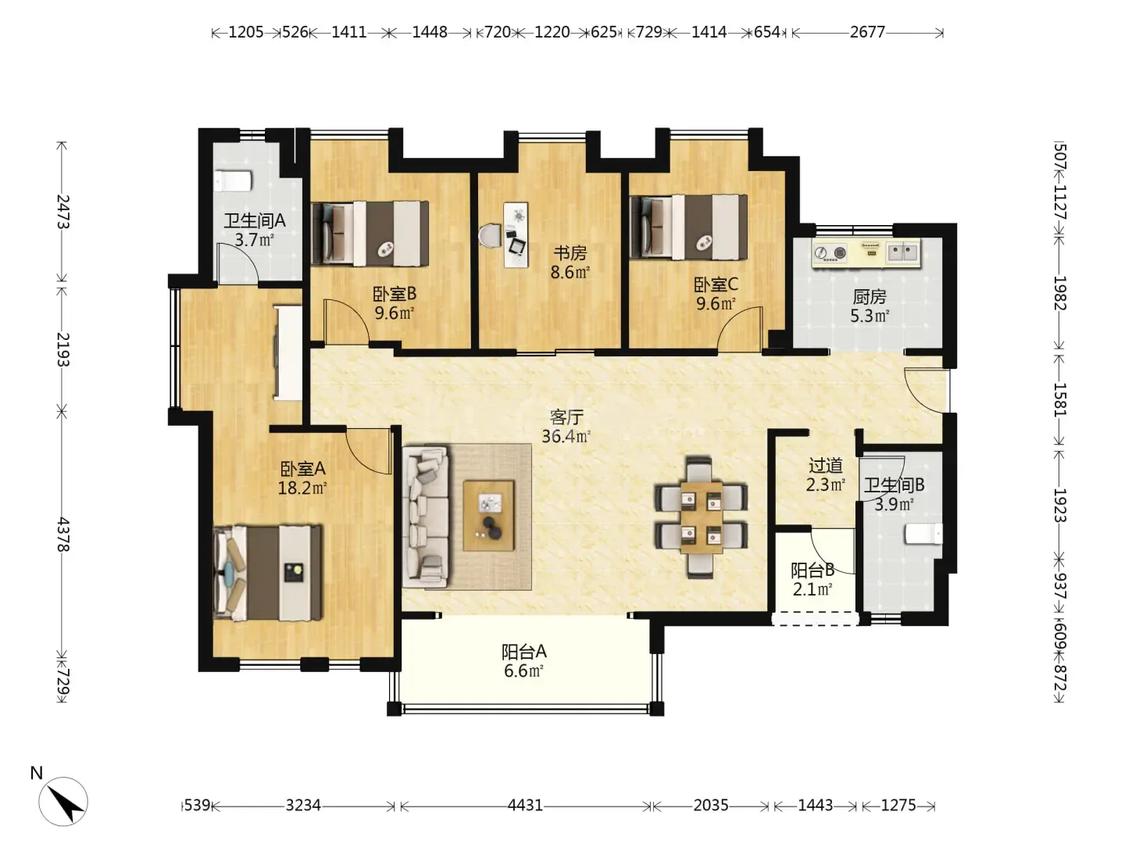 整租·海沧万科城(二期)