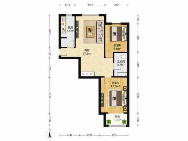 整租·领秀慧谷(A区)