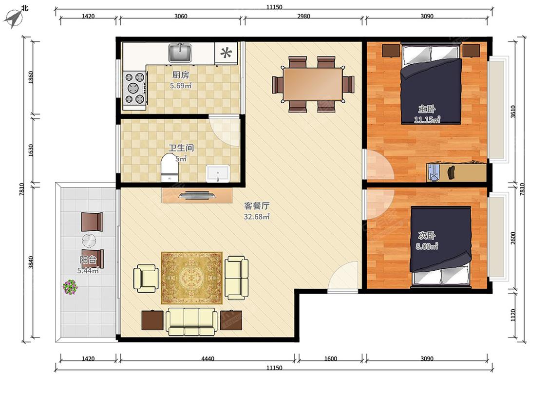 整租·梧桐山新居