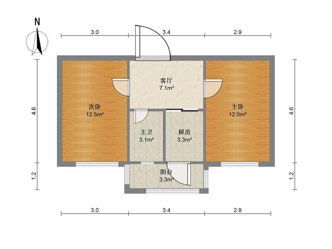 整租·河北医科大学中医学院宿舍