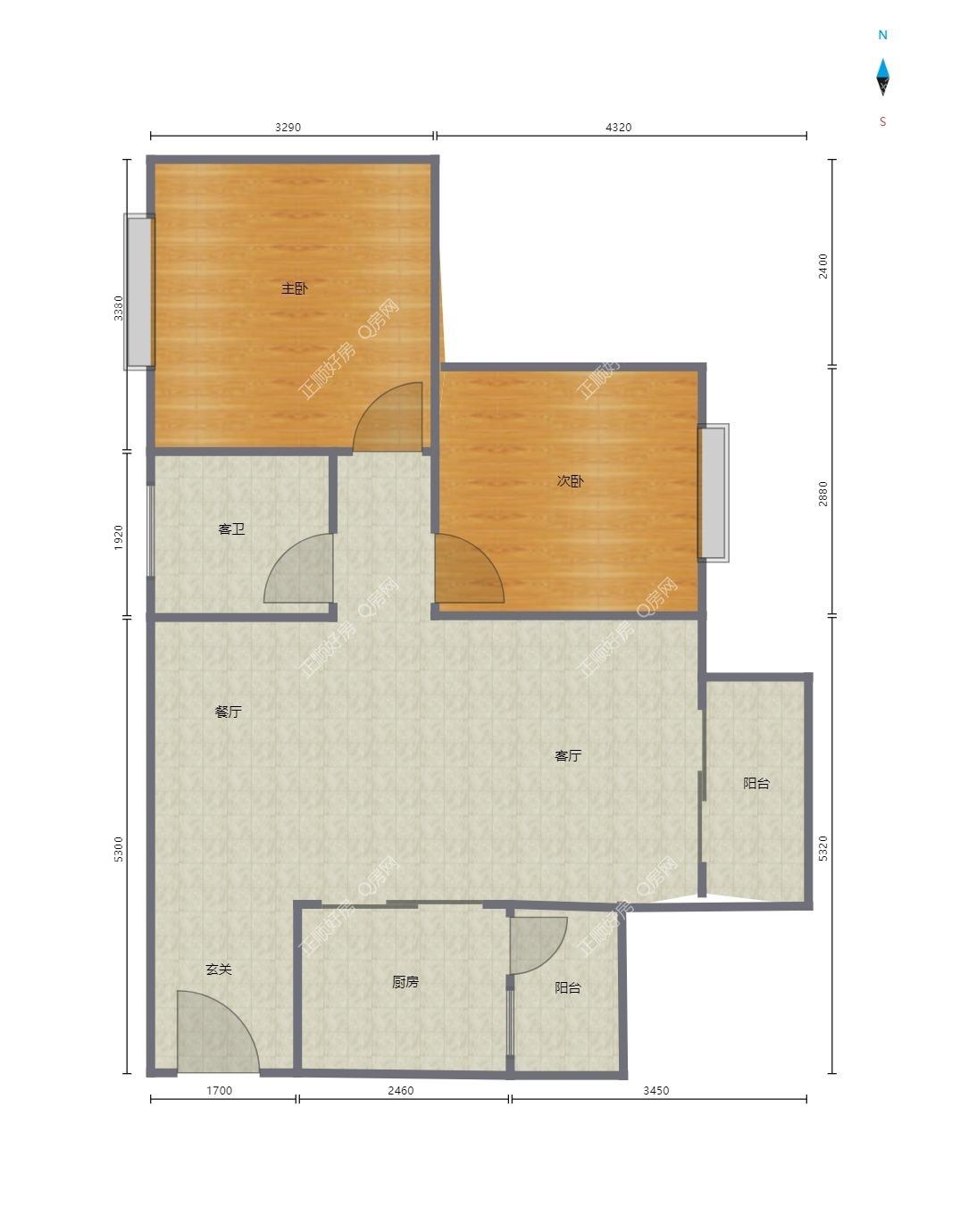 整租·绿景玺悦湾(南区)