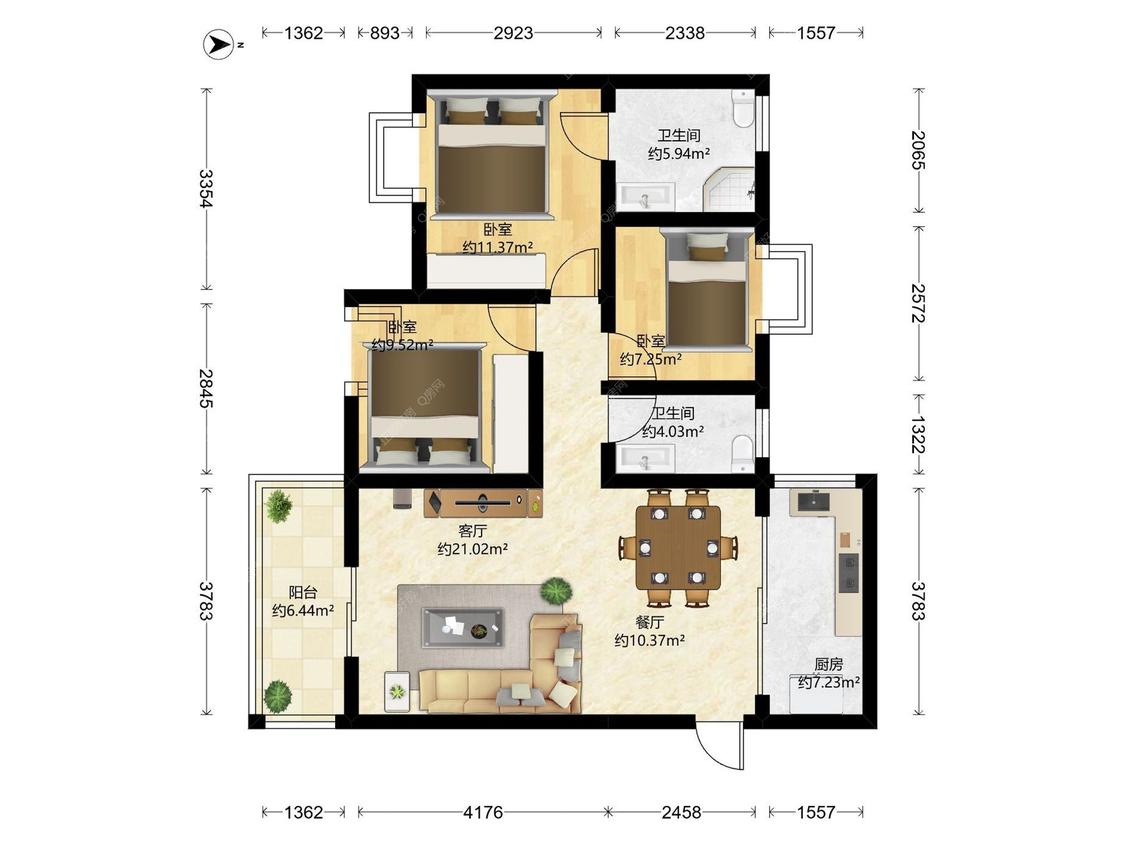 整租·兰埔花园