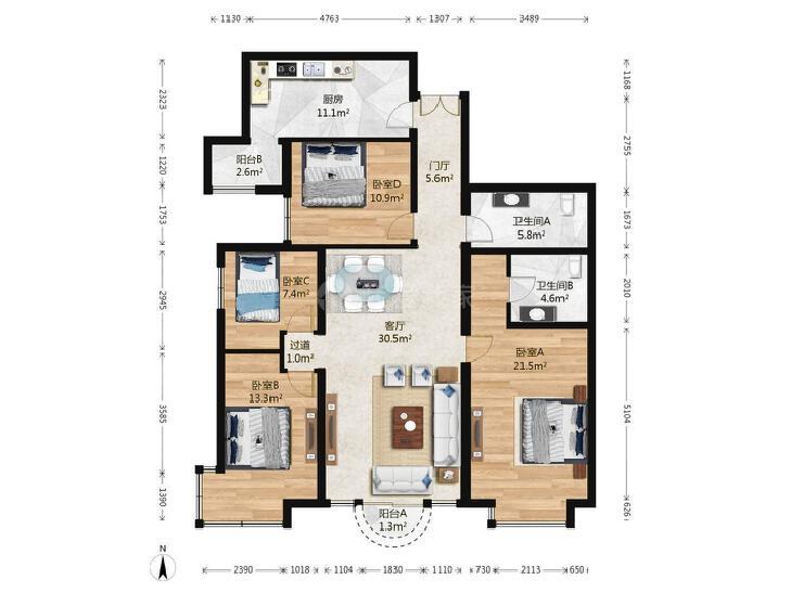 整租·阳光丽景