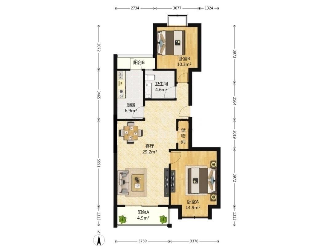 整租·津盘凤凰都