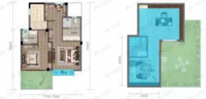 金科泰玺云麓書苑4室3厅4卫户型图