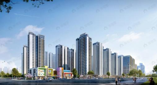 中国铁建城效果图