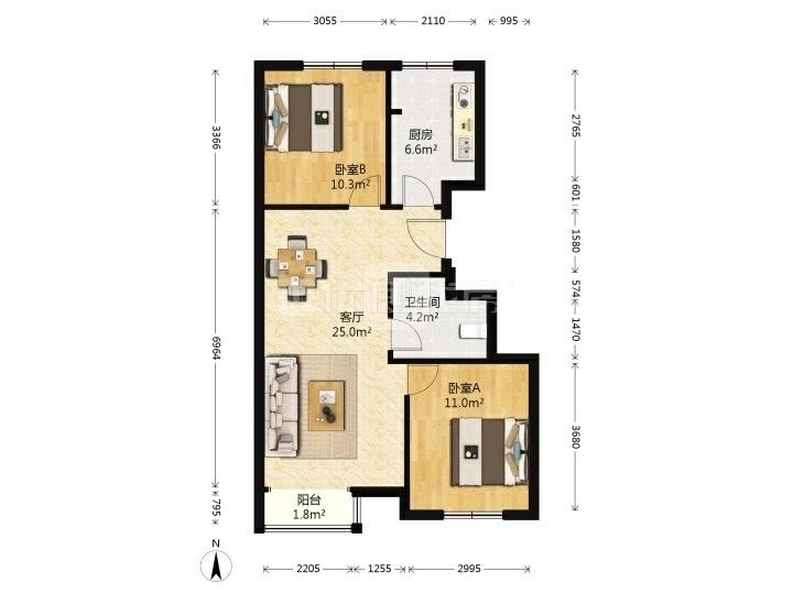 整租·旧宫新苑(南区)