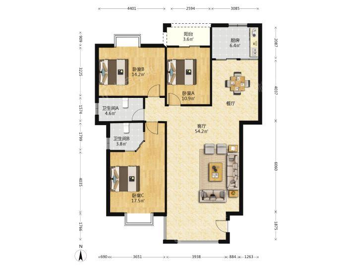 整租·汤泉世纪