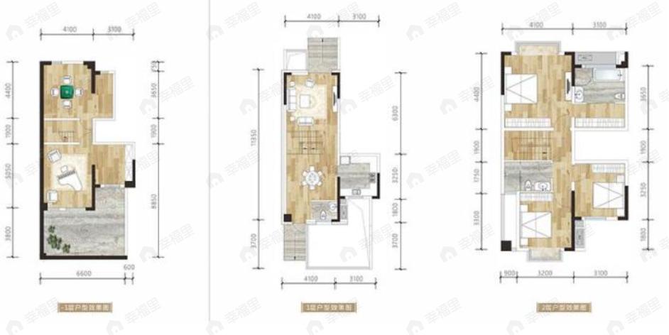 仁美熙和府5室2厅3卫户型图