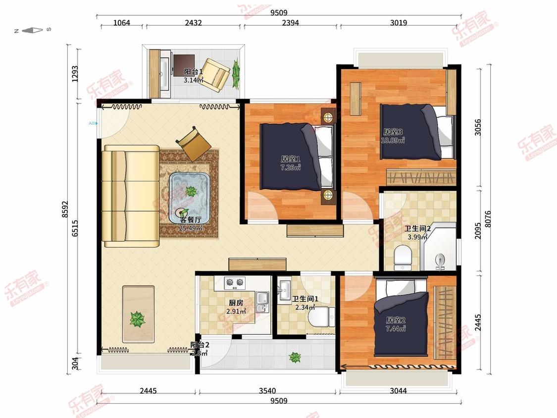 整租·骏景湾品峰
