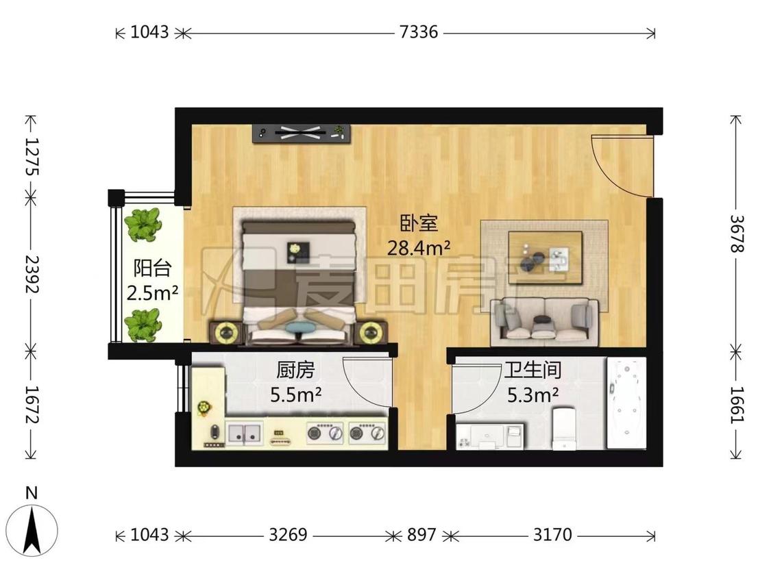 整租·丰侨公寓