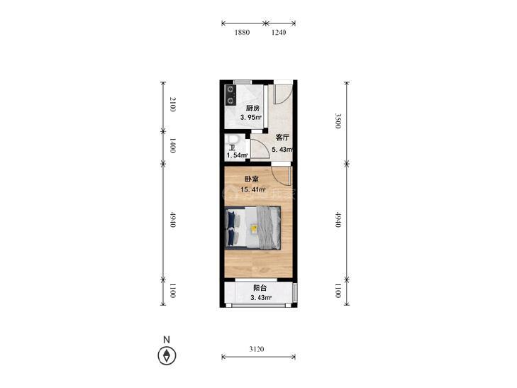 整租·前半壁街小区