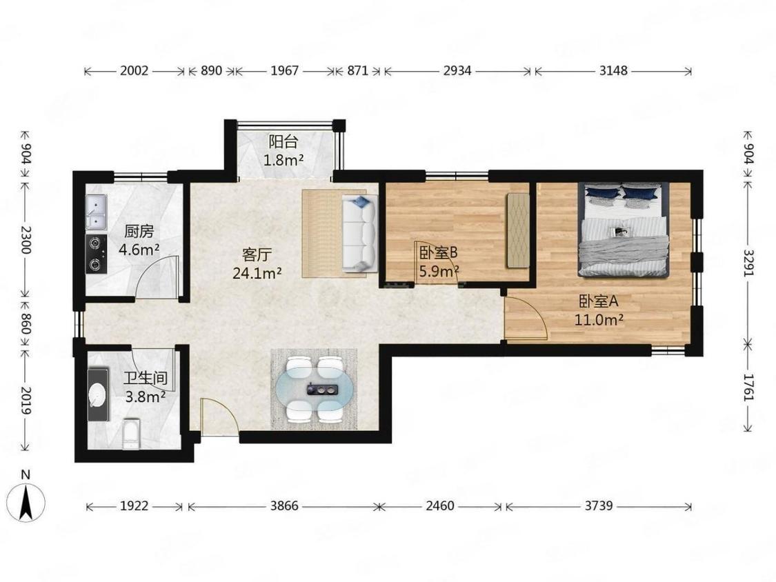 整租·青年汇佳园(小区)