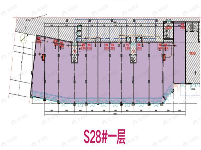 融创欧麓花园城1室1厅户型图