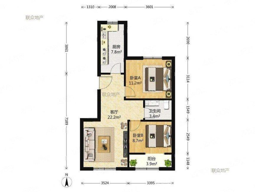 整租·首座御园(一期)