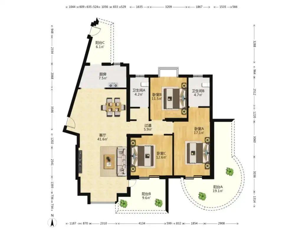 整租·金博水岸